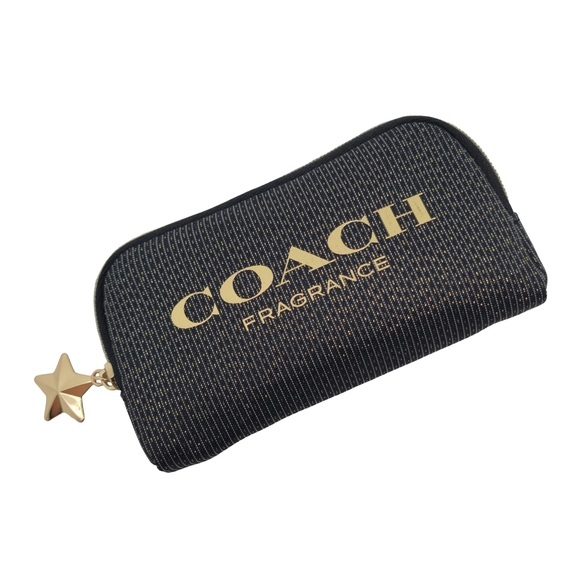 Coach Fragrance Shimmering Coin Bag Cosmetic Mini Pouch - Picture 8 of 8